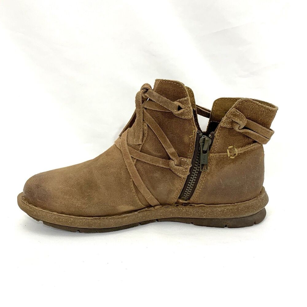 Born Women's Tarkiln Boot Brown Distressed Leather - F59106, Size 7/38 - Picture 5 of 16